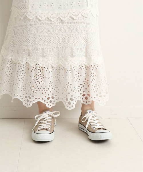 CONVERSE ALL STAR（コンバースオールスター）の「【Converse/コンバース】 CANVAS ALL STAR COLORS OXスニーカー◆（スニーカー・レディース・ホワイト/ベージュ・23cm/23.5cm/24cm/24.5cm）」の7枚目の写真