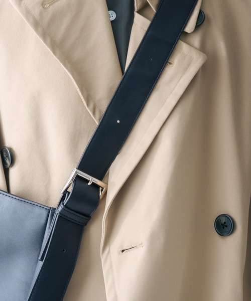 epnok（エプノック）の「BIGショルダーバッグ（ショルダーバッグ・メンズ・ブラック/グレイッシュベージュ/ダークブラウン・FREE）」の20枚目の写真