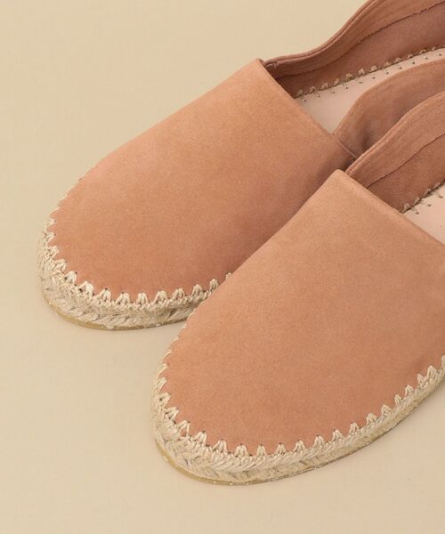 JVAM（ジェーヴィエーエム）の「【SHIPS別注】JVAM: BASIL SUED ESPADRILLES（スリッポン・メンズ・ネイビー/キャメル・40/41/42/43）」の3枚目の写真