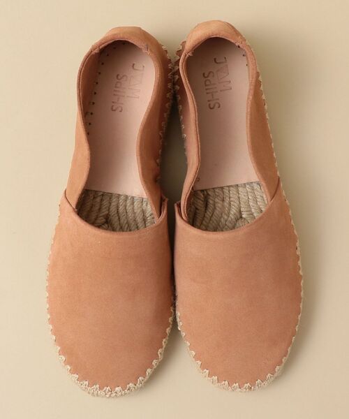 JVAM（ジェーヴィエーエム）の「【SHIPS別注】JVAM: BASIL SUED ESPADRILLES（スリッポン・メンズ・ネイビー/キャメル・40/41/42/43）」の5枚目の写真