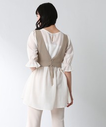 Honeys | ビスチェ付チュニック(シャツ/ブラウス)