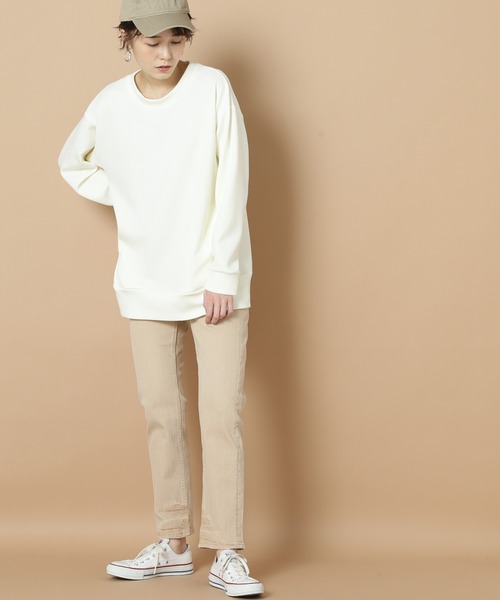 N.(N. Natural Beauty Basic)(エヌエヌナチュラルビューティーベーシック)の「MARITAS DENIM(デニムパンツ・レディース・ベージュ/グレー/カーキ・24/26)」の1枚目の写真