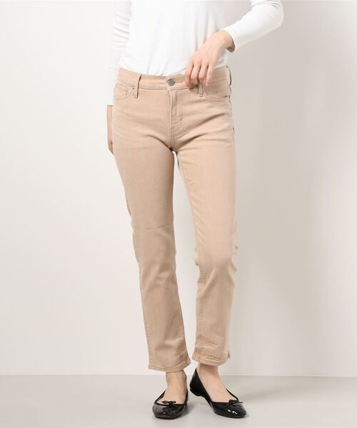 N.(N. Natural Beauty Basic)(エヌエヌナチュラルビューティーベーシック)の「MARITAS DENIM(デニムパンツ・レディース・ベージュ/グレー/カーキ・24/26)」の7枚目の写真