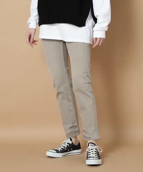 N.(N. Natural Beauty Basic)(エヌエヌナチュラルビューティーベーシック)の「MARITAS DENIM(デニムパンツ・レディース・ベージュ/グレー/カーキ・24/26)」の10枚目の写真