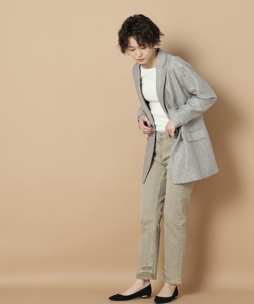 N.(N. Natural Beauty Basic)(エヌエヌナチュラルビューティーベーシック)の「MARITAS DENIM(デニムパンツ・レディース・ベージュ/グレー/カーキ・24/26)」の20枚目の写真