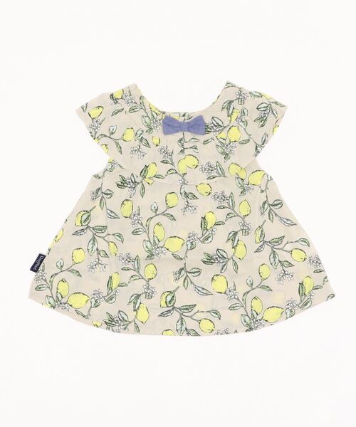 RAGMART（ラグマート）の「2ウェイノースリーブプリントブラウス 花柄 レモン柄 果実柄（シャツ/ブラウス・キッズ・ベージュ/レッド/ピンク・110cm/120cm/100cm/130cm）」の11枚目の写真