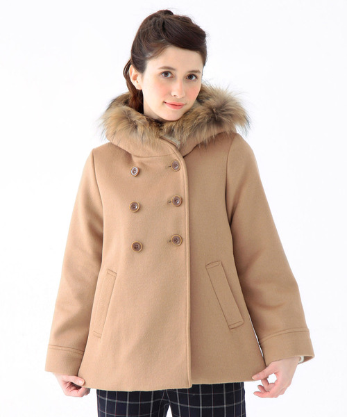 Another Edition(アナザーエディション)の「シャギーファーフードコート/ AE SHAGY FUR HOOD◆(その他アウター・レディース・ダークグレー/ナチュラル/ブラウン・SMALL/MEDIUM)」の19枚目の写真