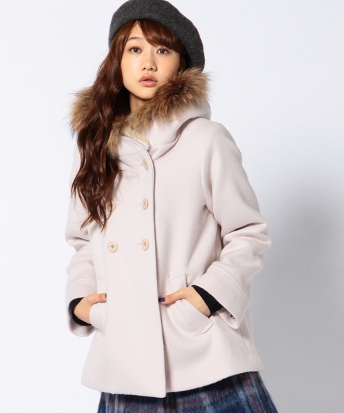 Another Edition(アナザーエディション)の「シャギーファーフードコート/ AE SHAGY FUR HOOD◆(その他アウター・レディース・ダークグレー/ナチュラル/ブラウン・SMALL/MEDIUM)」の3枚目の写真