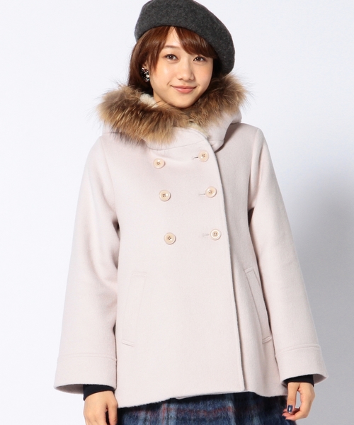 Another Edition(アナザーエディション)の「シャギーファーフードコート/ AE SHAGY FUR HOOD◆(その他アウター・レディース・ダークグレー/ナチュラル/ブラウン・SMALL/MEDIUM)」の4枚目の写真