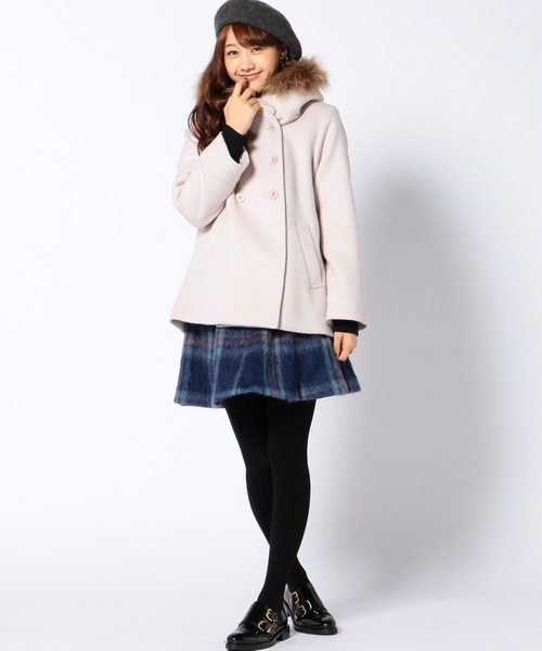 Another Edition(アナザーエディション)の「シャギーファーフードコート/ AE SHAGY FUR HOOD◆(その他アウター・レディース・ダークグレー/ナチュラル/ブラウン・SMALL/MEDIUM)」の6枚目の写真