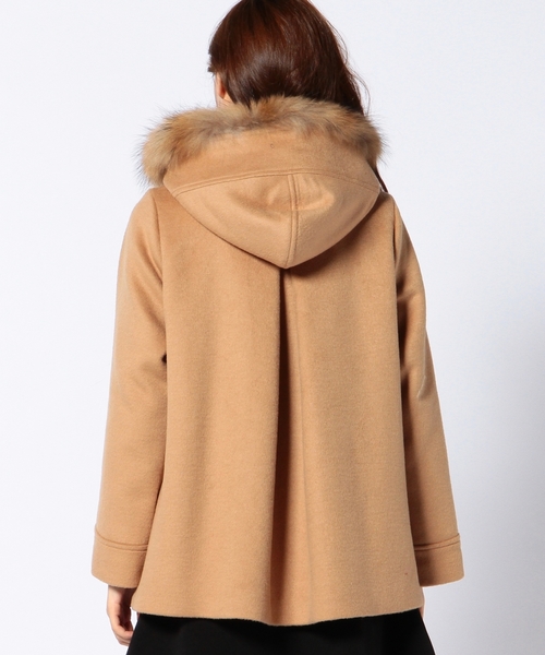 Another Edition(アナザーエディション)の「シャギーファーフードコート/ AE SHAGY FUR HOOD◆(その他アウター・レディース・ダークグレー/ナチュラル/ブラウン・SMALL/MEDIUM)」の9枚目の写真