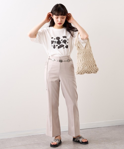 RASVOA(ラスボア)の「【WEB限定】巾着付きマクラメバッグ(ハンドバッグ・レディース・ベージュ/アイボリー・FREE)」の14枚目の写真