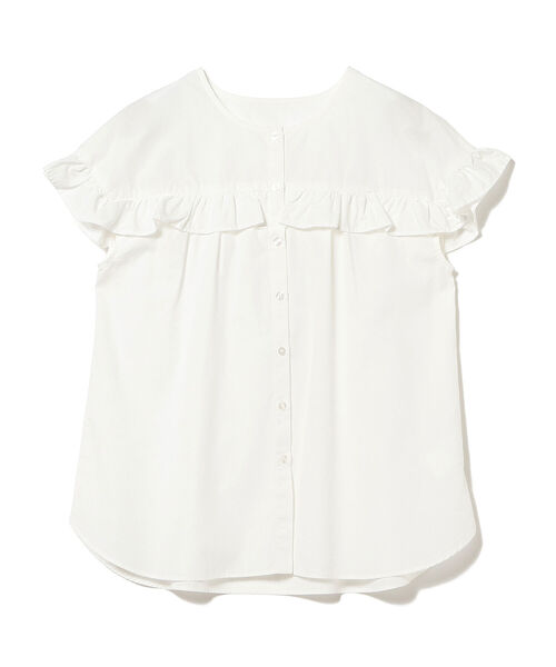 Ray BEAMS(レイビームス)の「Ray BEAMS / フリル ヨーク フレンチ スリーブ(シャツ/ブラウス・レディース・ホワイト/ブラック/ラベンダー・ONE SIZE)」の8枚目の写真