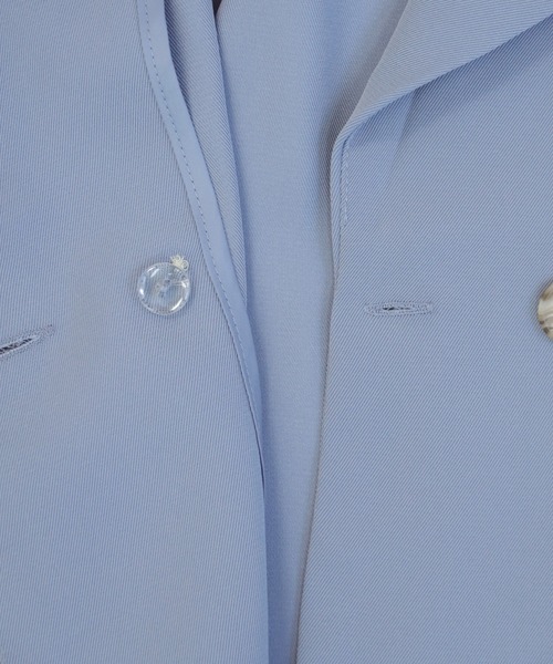 Avvenente（アベネンテ）の「【Avvenente】ハーフスリーブショートシャツ×パンツセットアップ（シャツ/ブラウス・レディース・ブラック/ブルー・M）」の18枚目の写真