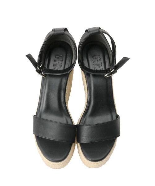 GYDA（ジェイダ）の「アンクルベルトウェッジジュートサンダル（サンダル・レディース・ブラック/ブラウン・SMALL/MEDIUM/LARGE）」の10枚目の写真
