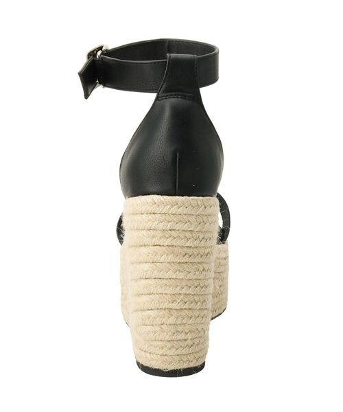 GYDA（ジェイダ）の「アンクルベルトウェッジジュートサンダル（サンダル・レディース・ブラック/ブラウン・SMALL/MEDIUM/LARGE）」の11枚目の写真