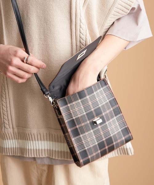 バッグ KEI セール】∴KEI×WEGO/スクエアショルダーバッグ（ショルダー
