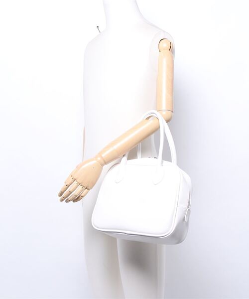 ap retro(アプレトロ)の「スクエアボストンバック【ZOZO限定商品】(ハンドバッグ・レディース・ホワイト/ブラック/ブラウン/オレンジ・FREE)」の21枚目の写真