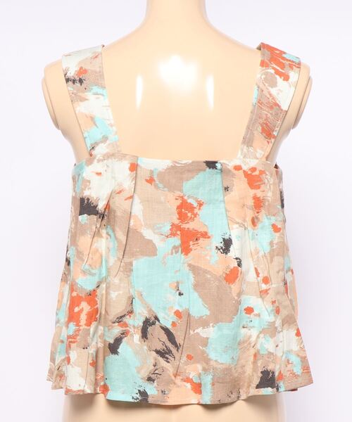 moussy マウジー　FLOWER PAINT STRAP セットアップ moussy マウジー FLOWER PAINT STRAP セットアップ