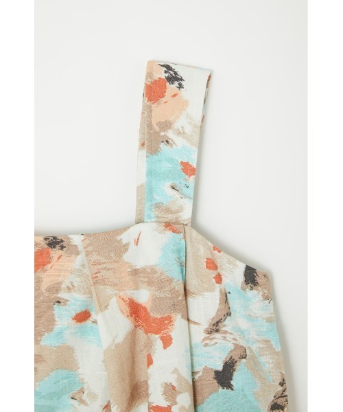 MOUSSY（マウジー）の「FLOWER PAINT STRAP トップス（タンク