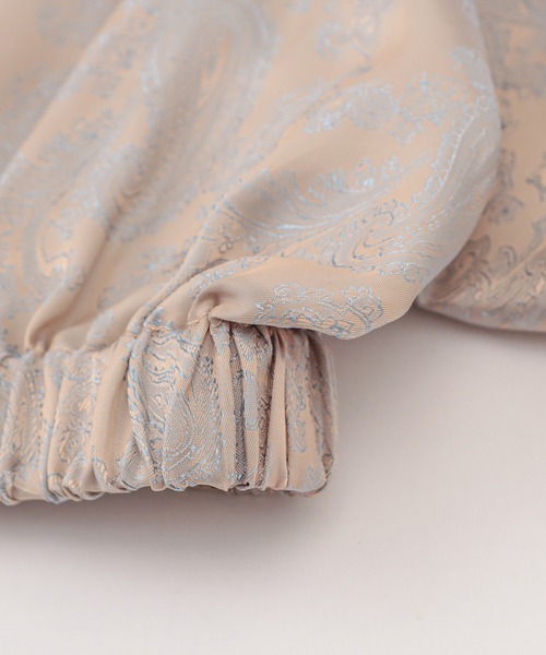 WHO'S WHO gallery（フーズフーギャラリー）の「ミニチャイナブラウス（シャツ/ブラウス・レディース・ブラック/パープル/キナリ・FREE）」の16枚目の写真