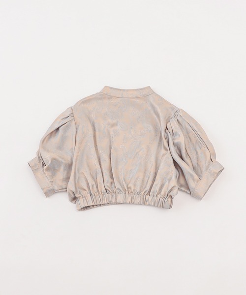 WHO'S WHO gallery（フーズフーギャラリー）の「ミニチャイナブラウス（シャツ/ブラウス・レディース・ブラック/パープル/キナリ・FREE）」の18枚目の写真