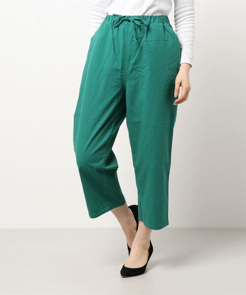 Samansa Mos2（サマンサ モスモス）の「カラーイージーパンツ（その他パンツ・レディース・ベージュ/パープル/ネイビー/ピンク/グリーン・ﾌﾘ-）」の9枚目の写真