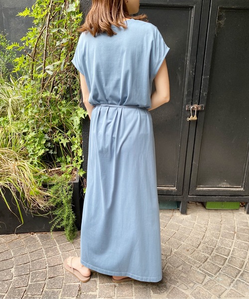 AZUL ENCANTO（アズールエンカント）の「2WAY ワンピース（ワンピース・レディース・ブラック/ブルー/ライトベージュ/ダークオレンジ・FREE）」の5枚目の写真