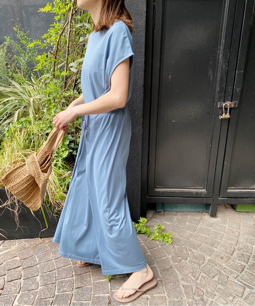 AZUL ENCANTO（アズールエンカント）の「2WAY ワンピース（ワンピース・レディース・ブラック/ブルー/ライトベージュ/ダークオレンジ・FREE）」の17枚目の写真