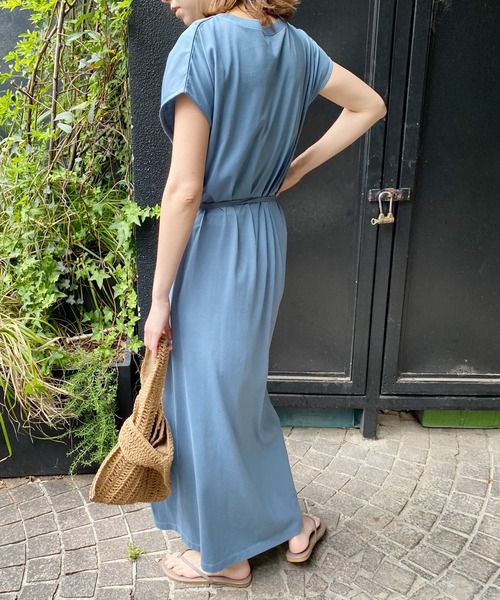 AZUL ENCANTO（アズールエンカント）の「2WAY ワンピース（ワンピース・レディース・ブラック/ブルー/ライトベージュ/ダークオレンジ・FREE）」の11枚目の写真