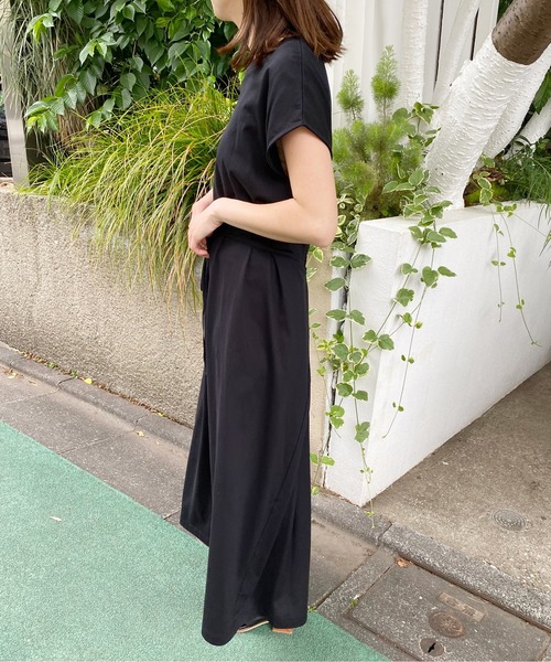 AZUL ENCANTO（アズールエンカント）の「2WAY ワンピース（ワンピース・レディース・ブラック/ブルー/ライトベージュ/ダークオレンジ・FREE）」の12枚目の写真