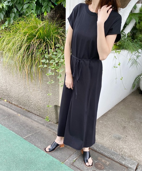 AZUL ENCANTO（アズールエンカント）の「2WAY ワンピース（ワンピース・レディース・ブラック/ブルー/ライトベージュ/ダークオレンジ・FREE）」の7枚目の写真