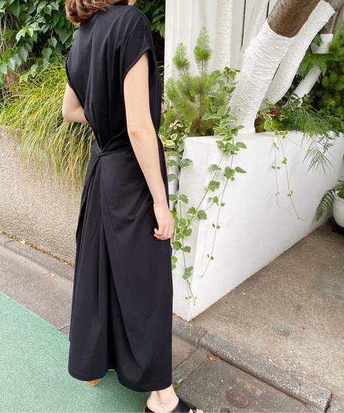 AZUL ENCANTO（アズールエンカント）の「2WAY ワンピース（ワンピース・レディース・ブラック/ブルー/ライトベージュ/ダークオレンジ・FREE）」の13枚目の写真