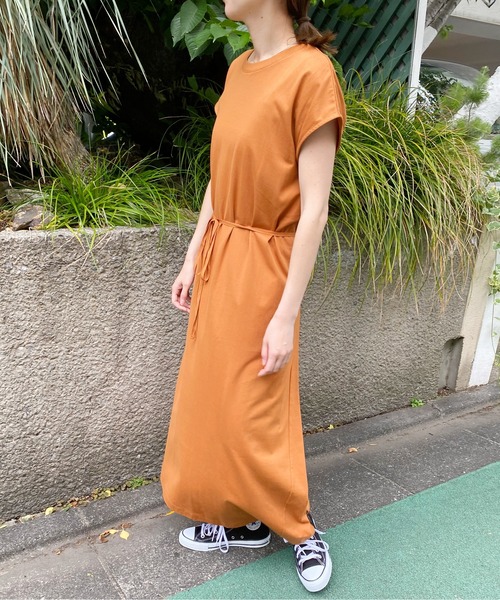 AZUL ENCANTO（アズールエンカント）の「2WAY ワンピース（ワンピース・レディース・ブラック/ブルー/ライトベージュ/ダークオレンジ・FREE）」の8枚目の写真