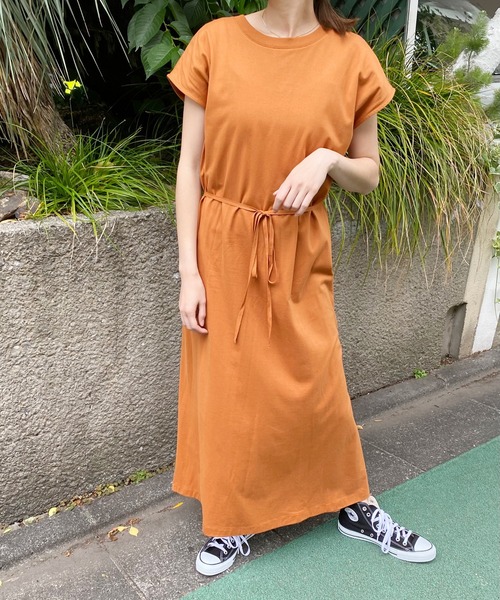 AZUL ENCANTO（アズールエンカント）の「2WAY ワンピース（ワンピース・レディース・ブラック/ブルー/ライトベージュ/ダークオレンジ・FREE）」の20枚目の写真