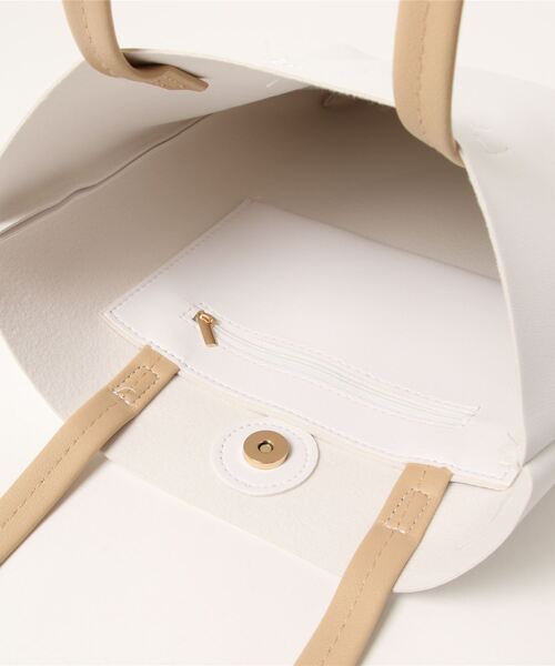 Anuenue（アヌエヌエ）の「レザー風バッグ（トートバッグ・レディース・A/B/C/D/E・FREE）」の9枚目の写真