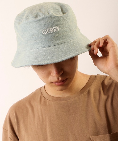 GERRY（ジェリー）の「GERRY 色あせバケットハット（ハット・メンズ・ブラック/ベージュ/サックスブルー・FREE）」の3枚目の写真