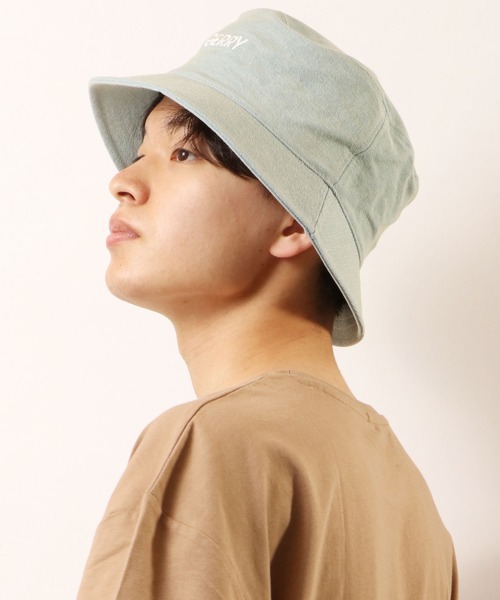 GERRY（ジェリー）の「GERRY 色あせバケットハット（ハット・メンズ・ブラック/ベージュ/サックスブルー・FREE）」の12枚目の写真