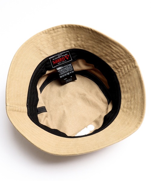 GERRY（ジェリー）の「GERRY 色あせバケットハット（ハット・メンズ・ブラック/ベージュ/サックスブルー・FREE）」の6枚目の写真