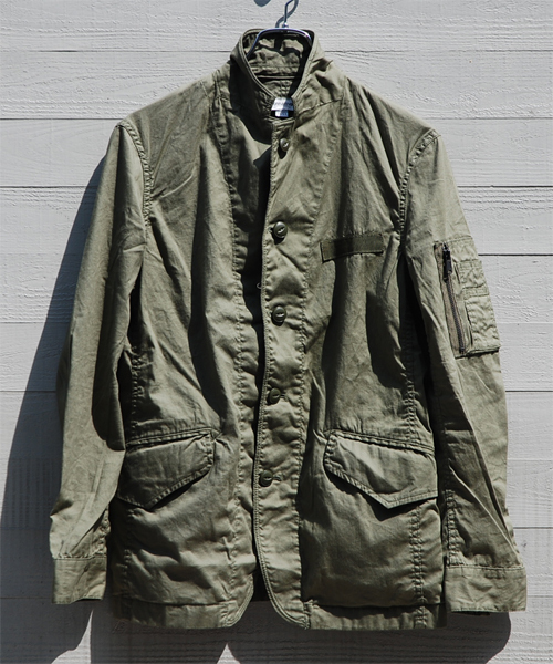 nonnative オリーブ ミリタリーブルゾン 新時代のミリタリー短丈ジャケット「nonnative - TROOPER SHORT
