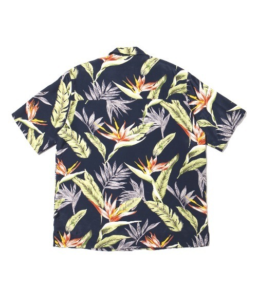 APPLEBUM（アップルバム）の「"Flower5021" S/S Aloha Shirt（シャツ/ブラウス・メンズ・ホワイト/ネイビー/グリーン・X-LARGE/MEDIUM/LARGE）」の6枚目の写真