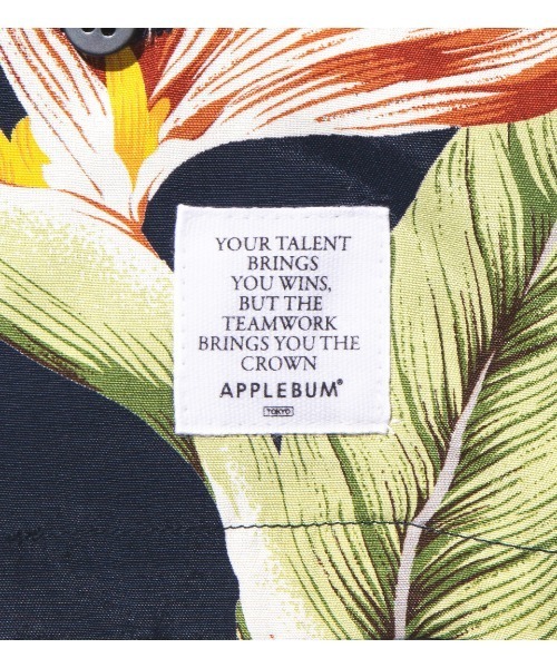 APPLEBUM（アップルバム）の「"Flower5021" S/S Aloha Shirt（シャツ/ブラウス・メンズ・ホワイト/ネイビー/グリーン・X-LARGE/MEDIUM/LARGE）」の20枚目の写真
