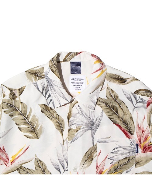 APPLEBUM（アップルバム）の「"Flower5021" S/S Aloha Shirt（シャツ/ブラウス・メンズ・ホワイト/ネイビー/グリーン・X-LARGE/MEDIUM/LARGE）」の15枚目の写真