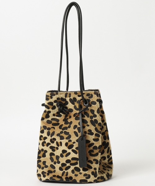 BAYFLOW(ベイフロー)の「アニマルキンチャクバッグ(トートバッグ・レディース・ブラック/ベージュ/ブラウン・FREE)」の6枚目の写真