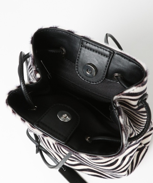 BAYFLOW(ベイフロー)の「アニマルキンチャクバッグ(トートバッグ・レディース・ブラック/ベージュ/ブラウン・FREE)」の19枚目の写真