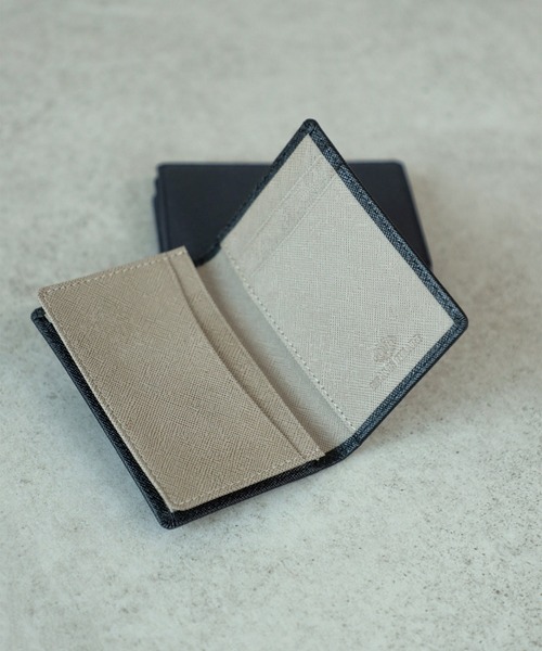 BEAMS HEART(ビームスハート)の「【WEB限定カラーあり】サフィアーノレザー 名刺入れ(ユニセックス)(名刺入れ・メンズ・ブラック/ベージュ/ネイビー/ライトブラウン/その他・ONE SIZE)」の7枚目の写真