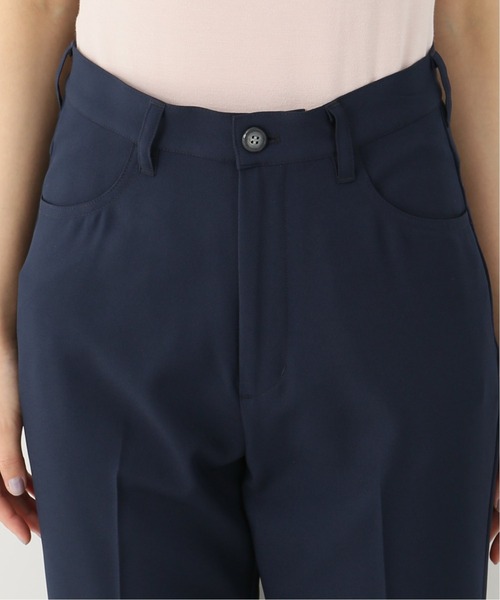 JOINT WORKS（ジョイントワークス）の「J-ツイルクロススリットパンツ（スラックス・レディース・ネイビー/サックスブルー/グリーン・SMALL/MEDIUM）」の18枚目の写真