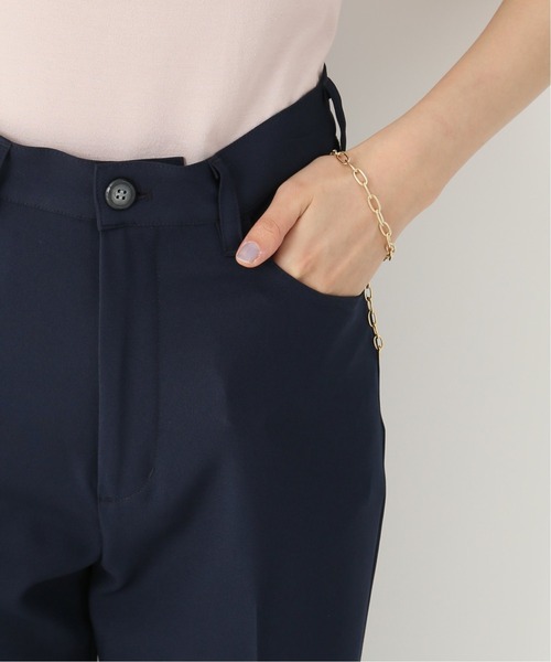 JOINT WORKS（ジョイントワークス）の「J-ツイルクロススリットパンツ（スラックス・レディース・ネイビー/サックスブルー/グリーン・SMALL/MEDIUM）」の22枚目の写真