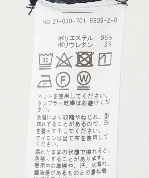 JOINT WORKS（ジョイントワークス）の「J-ツイルクロススリットパンツ（スラックス・レディース・ネイビー/サックスブルー/グリーン・SMALL/MEDIUM）」の19枚目の写真