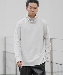 ATTACHMENT | COOLMAX SMOOTH CLOTH HIGH NECKED T-SHIRT L/S(Tシャツ/カットソー)